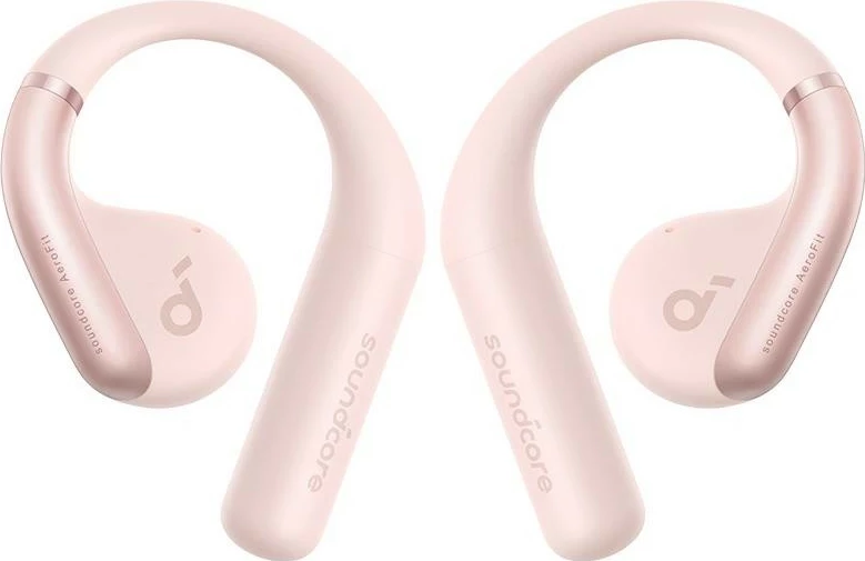Kufje Anker Soundcore AeroFit, Bluetooth 5.3, IPX7, rozë