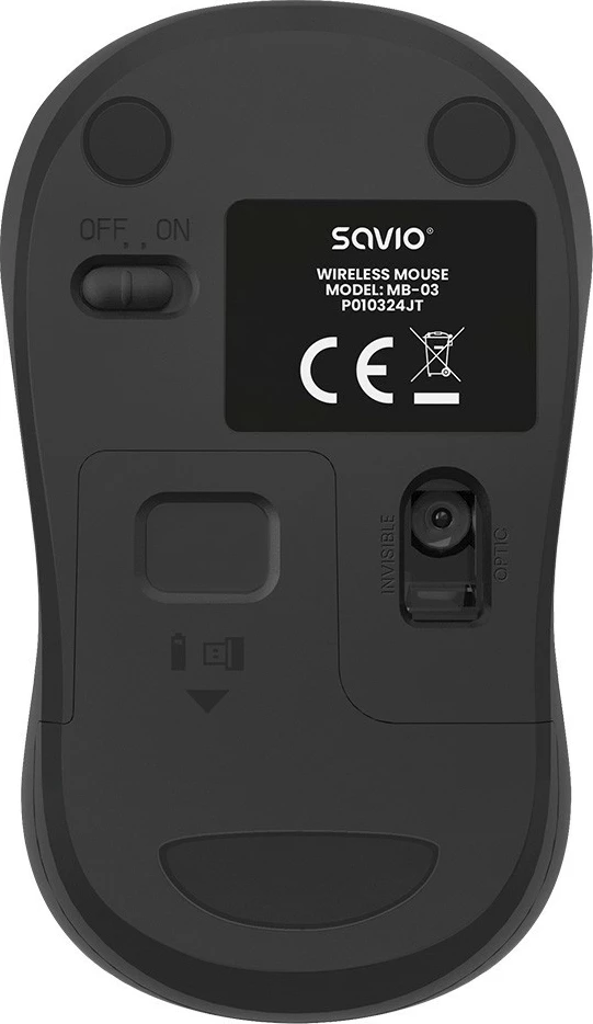 Maus pa tela Savio MB-03, USB, i zi