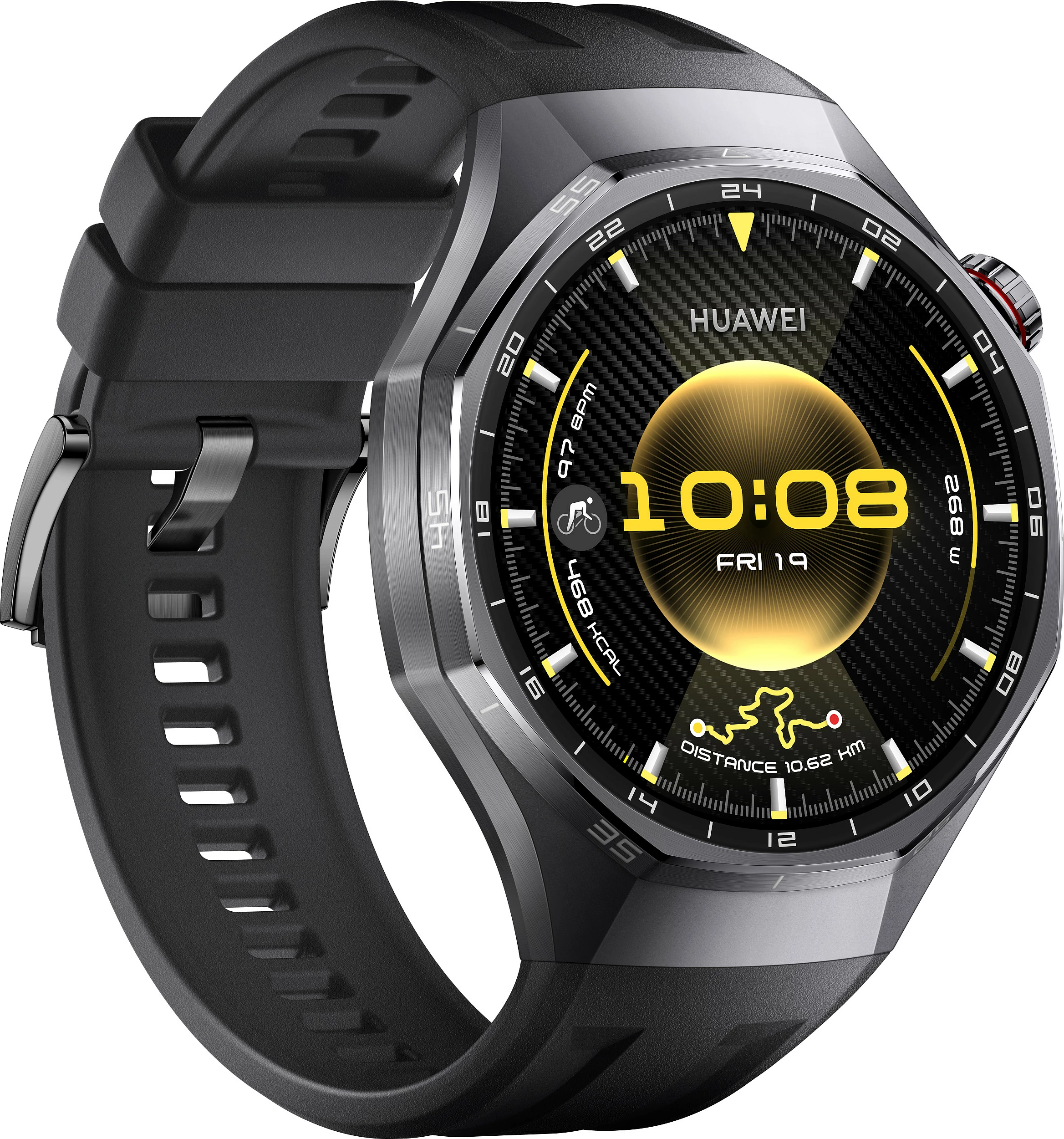 Smartwatch Huawei WATCH GT6 Pro 46mm Atum-B29F, rrip fluoroelastomer i zi