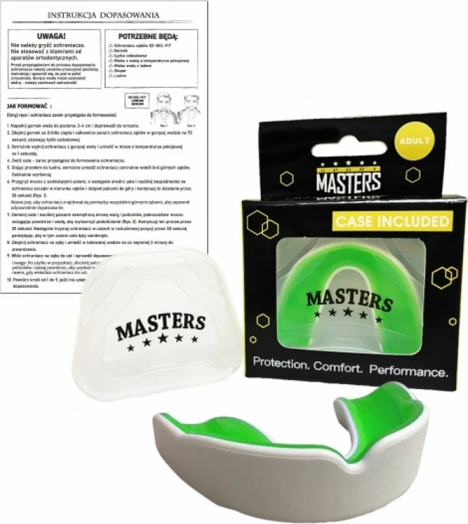 Mbajtëse dhëmbësh për meshkuj/femra Masters, shumëngjyrëshe [Ngjyra: Gjelbër]