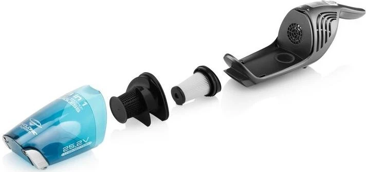 Fshesë vertikale ETA Moneto II Aqua+ 25.2V, e zezë