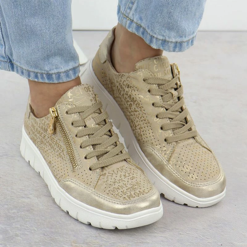 Atlete për femra Rieker, bezhë