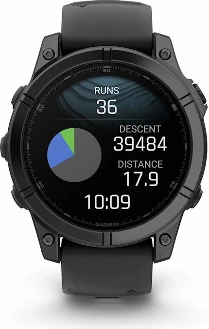 Orë sportive Garmin unisex, e zezë