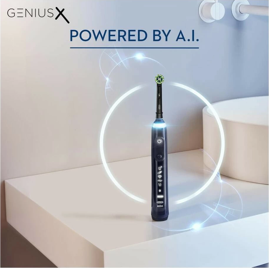 Furçë dhëmbësh elektrike Oral-B Genius X, e zezë