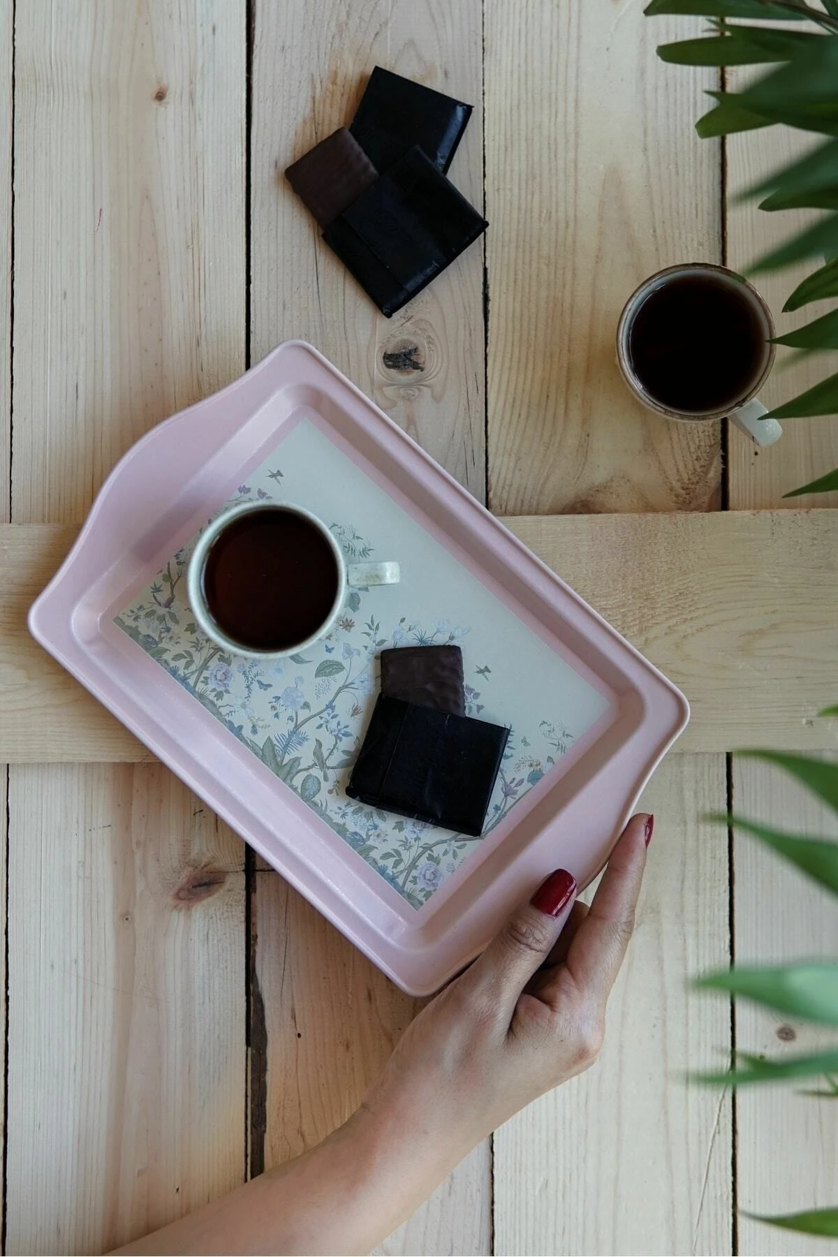 Tabaka metalike shumëngjyrëshe, Hermia Concept, EE1701G, 16x25cm