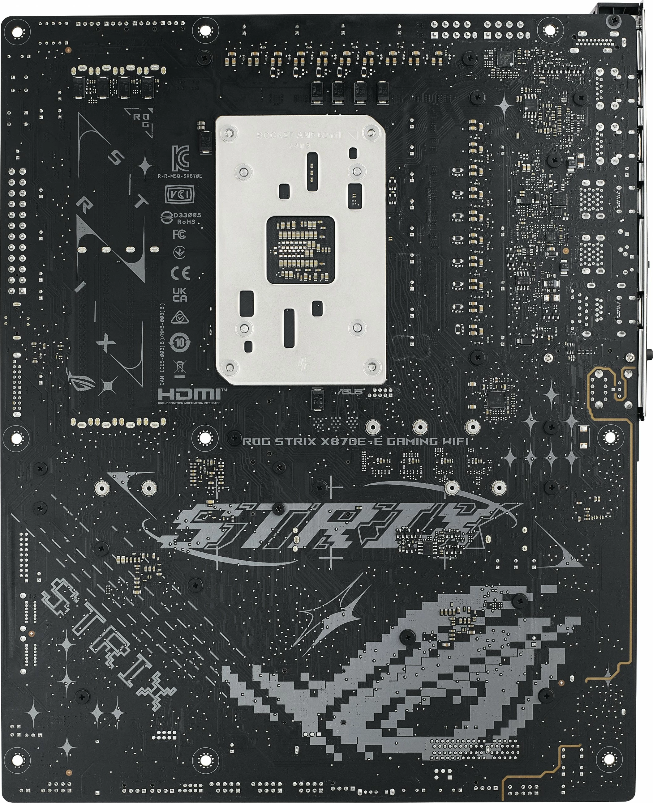 Pllakë amë ASUS ROG STRIX X870E-E GAMING WIFI, AMD, Socket AM5, DDR5, 192 GB