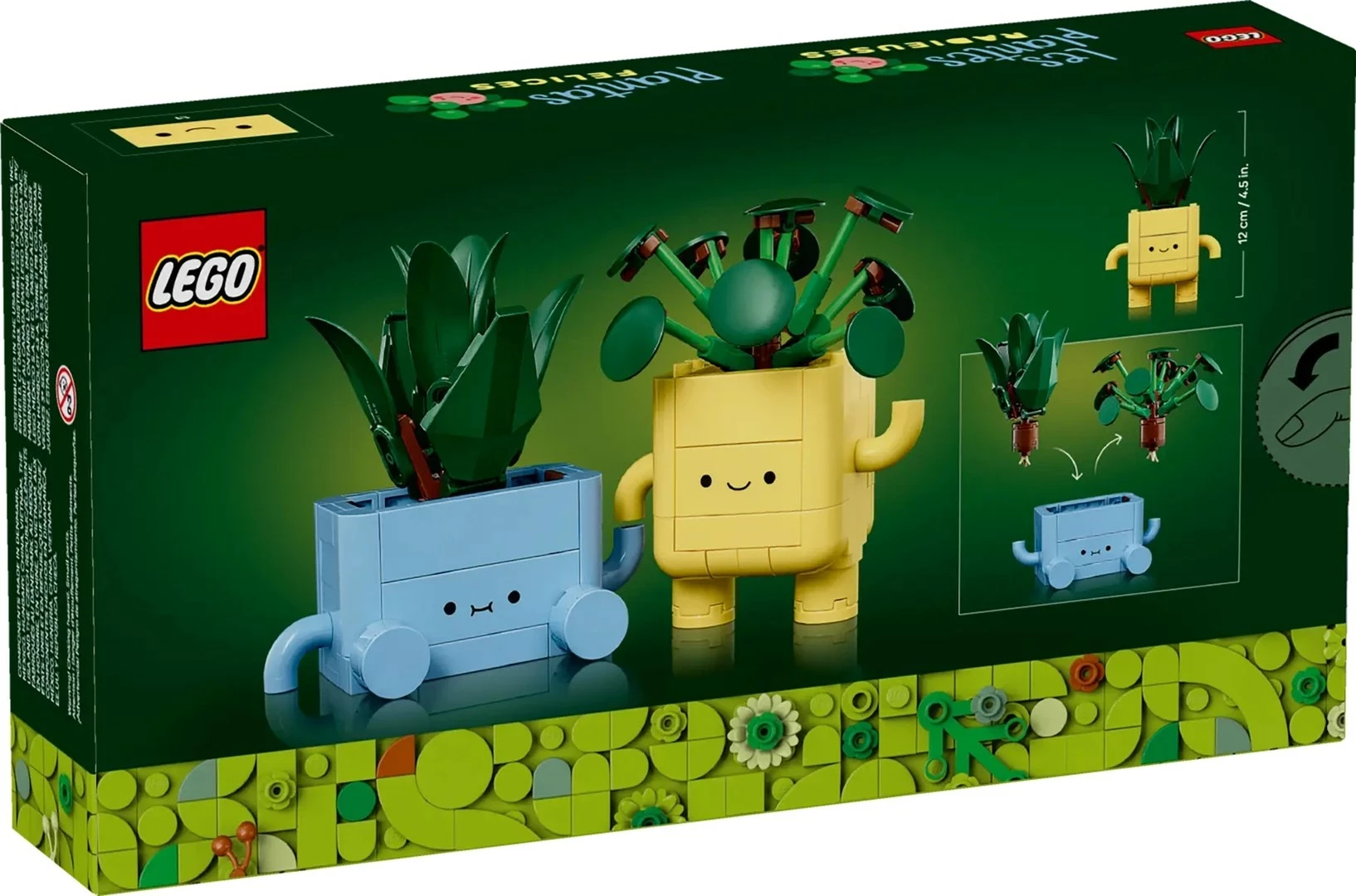Set LEGO BOTANICALS Happy Plants 10349, 217 pjesë