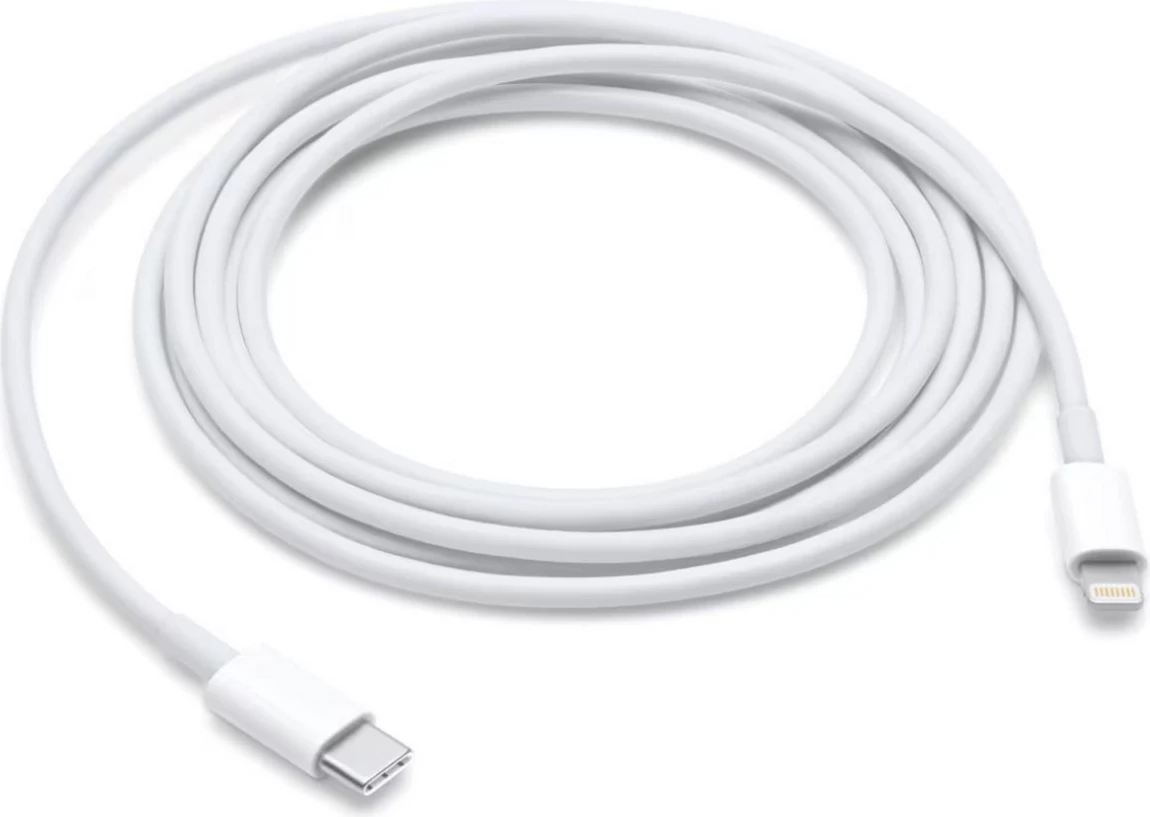 Kabllo USB‑C në Lightning, Apple, MW2R3ZM/A, 2 m, e bardhë