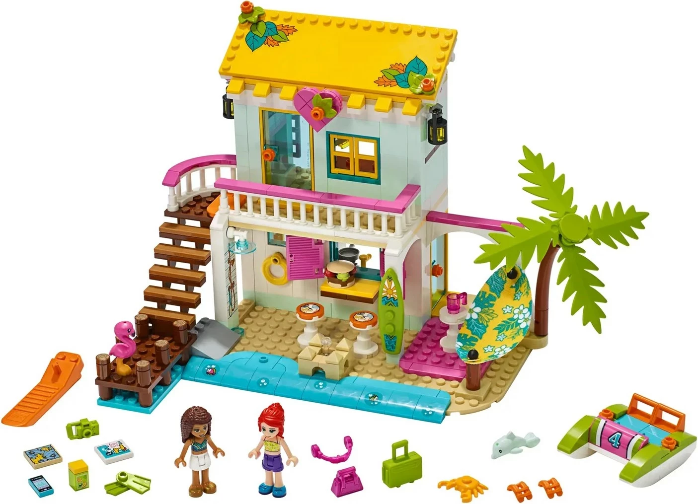 Set LEGO Friends 41428 Shtëpi Plazhi