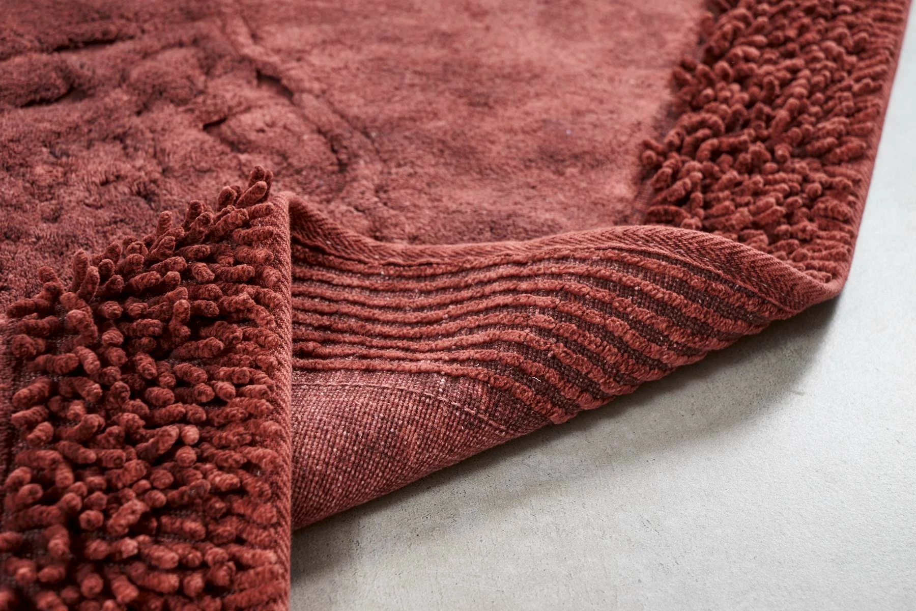 Set tapetash për banjo, 2 copë, pambuk, ngjyrë e kuqe e errët, Mijölnir, Cottonkt 000210