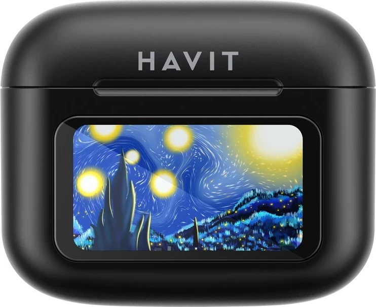 Kufje wireless HAVIT TW956, TWS, për muzikë dhe thirrje, e zezë