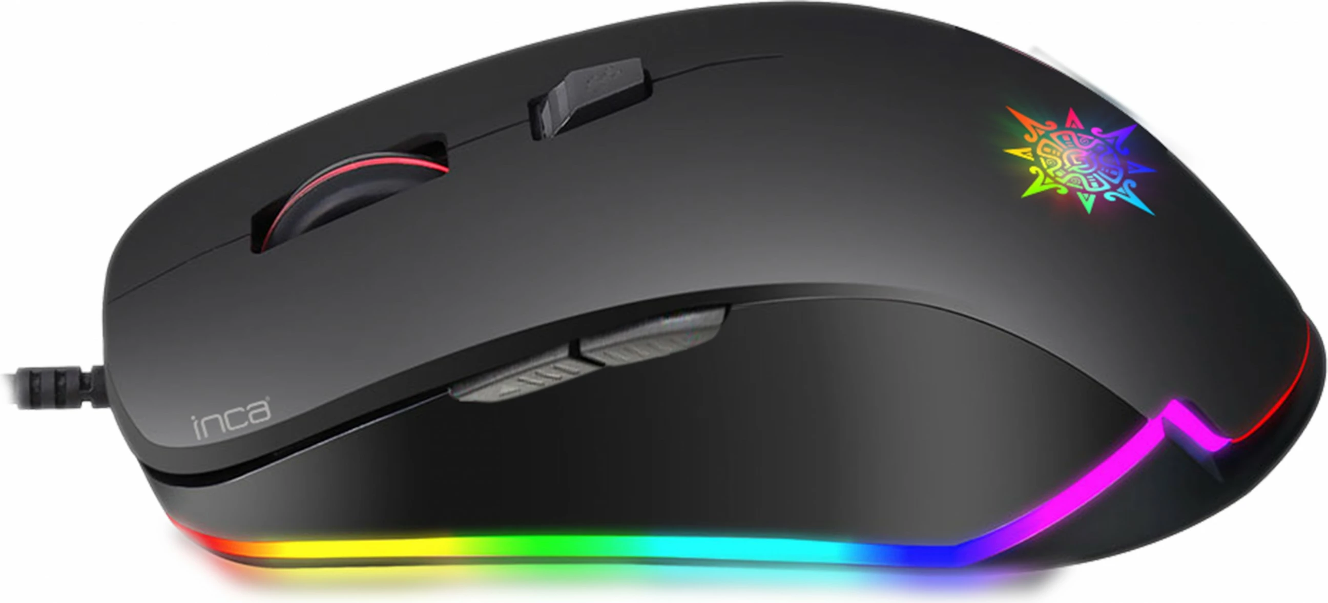 Maus gaming Inca IMG-327, 4800 DPI, ambidextrous, i zi, me ndriçim