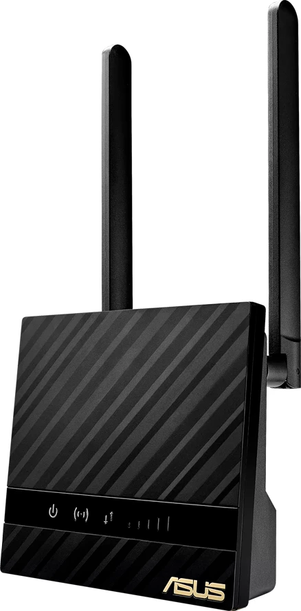 Ruter modem 4G LTE ASUS 4G-N16 N300 WiFi4 (802.11n), deri 150 Mbps, 1x LAN, i zi