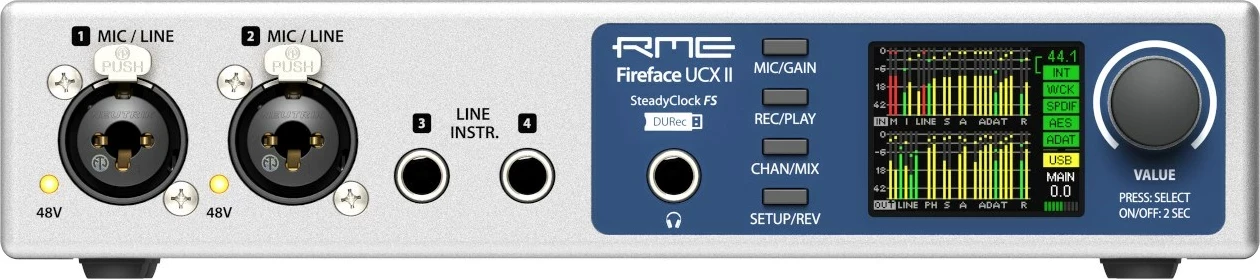 Interfejs audio RME Fireface UCX II, USB, argjendtë