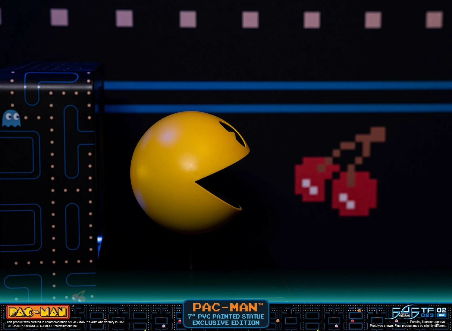 Figurinë PVC FIRST4FIGURES PAC-MAN 40th Anniversary, edicion ekskluziv