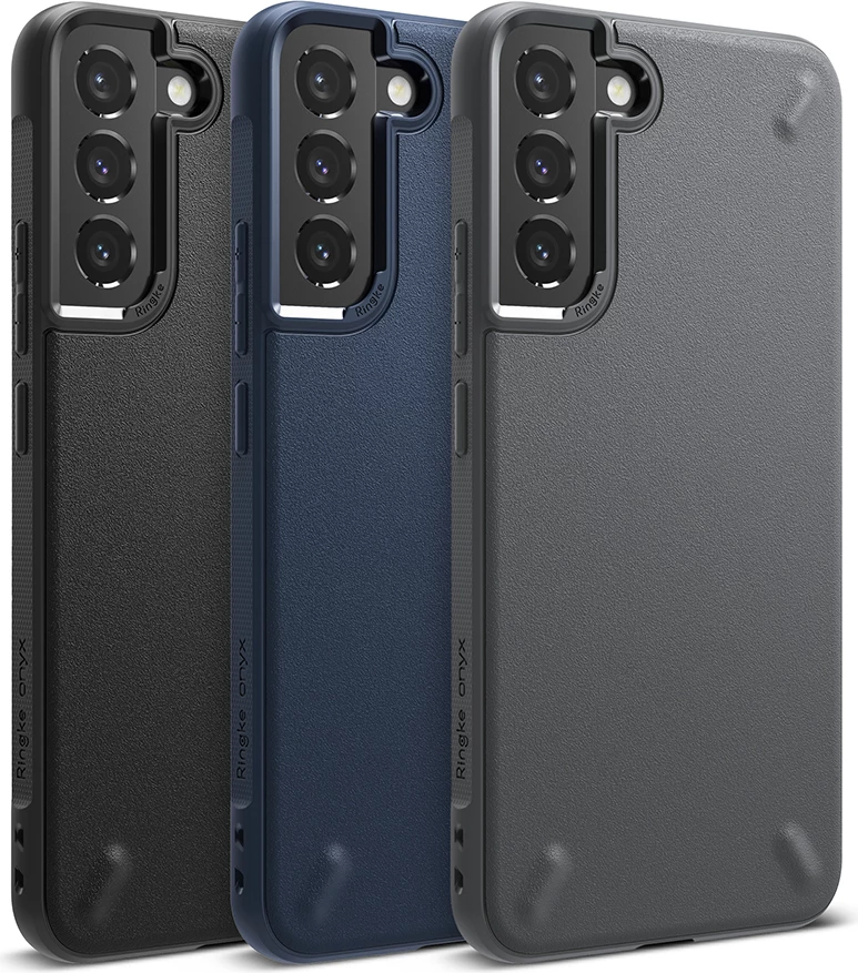 Mbështjellës Ringke Onyx për Samsung Galaxy S22+, TPU, Gri