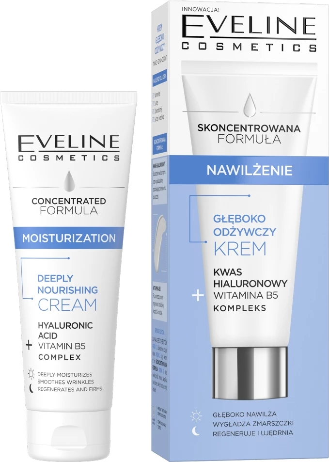 Krem ushqyes për fytyrë Eveline Cosmetics Concentrated Formula për femra 50ml
