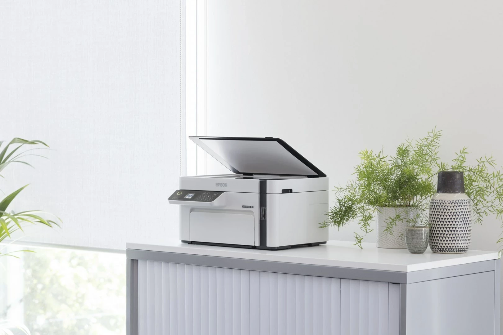 Printer Epson EcoTank M2120, Inkjet, Wi-Fi, Bardhë