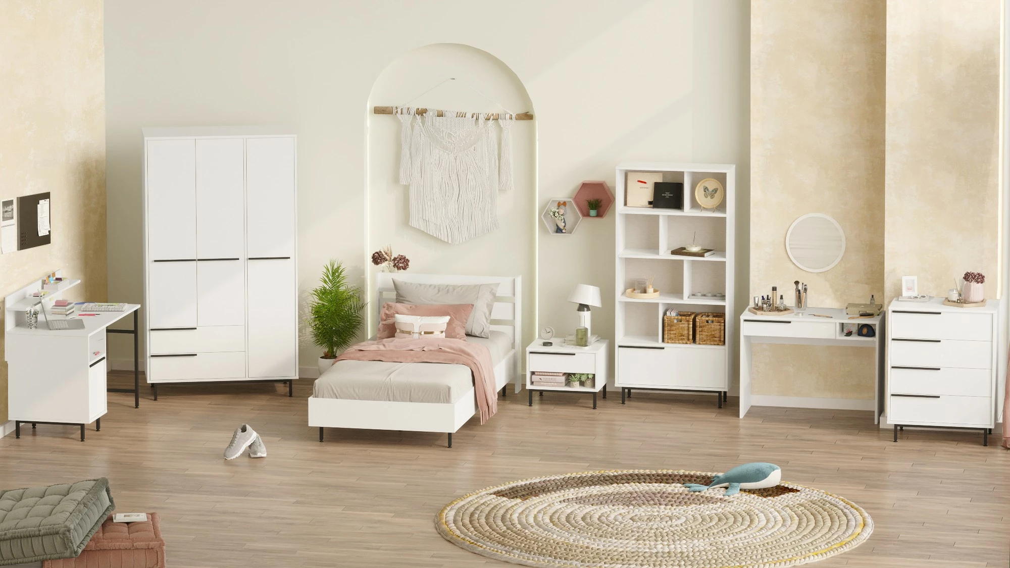 Set dhome për të rinj Skye Decor, ON27-W