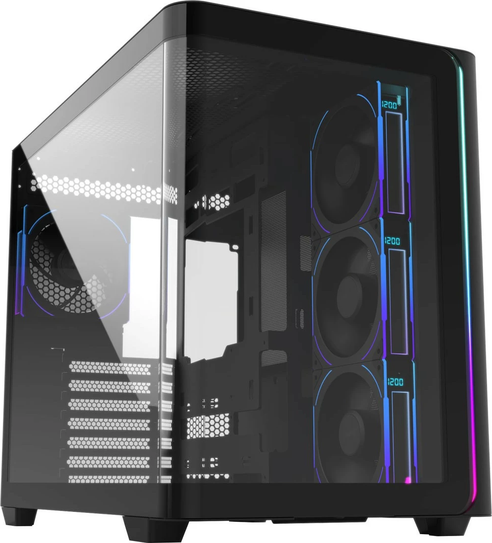 Kasë FSP M580-BP ARGB midi tower e zezë