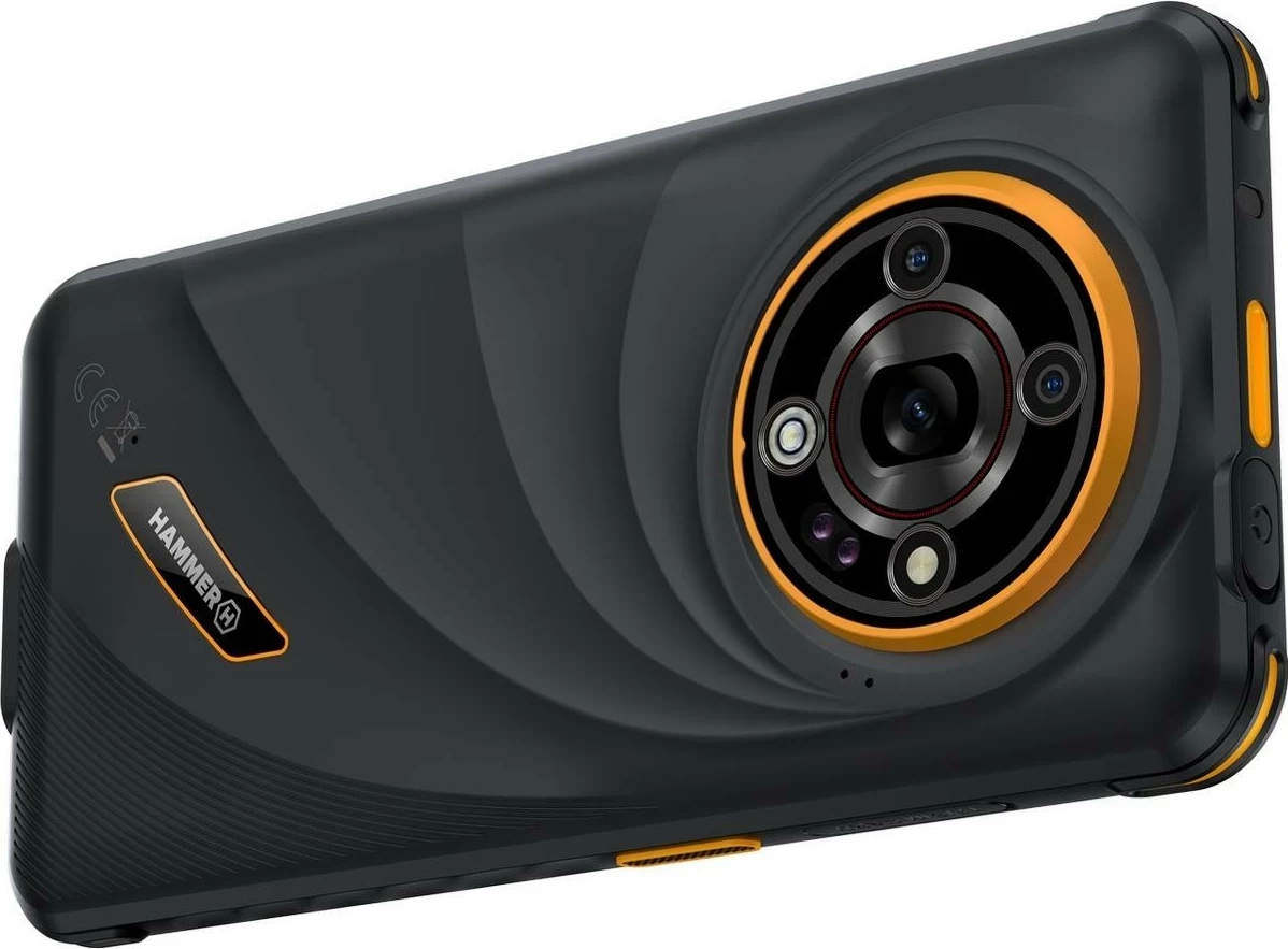 Celular myPhone Hammer Iron 6 5G, 6/128GB, portokalli