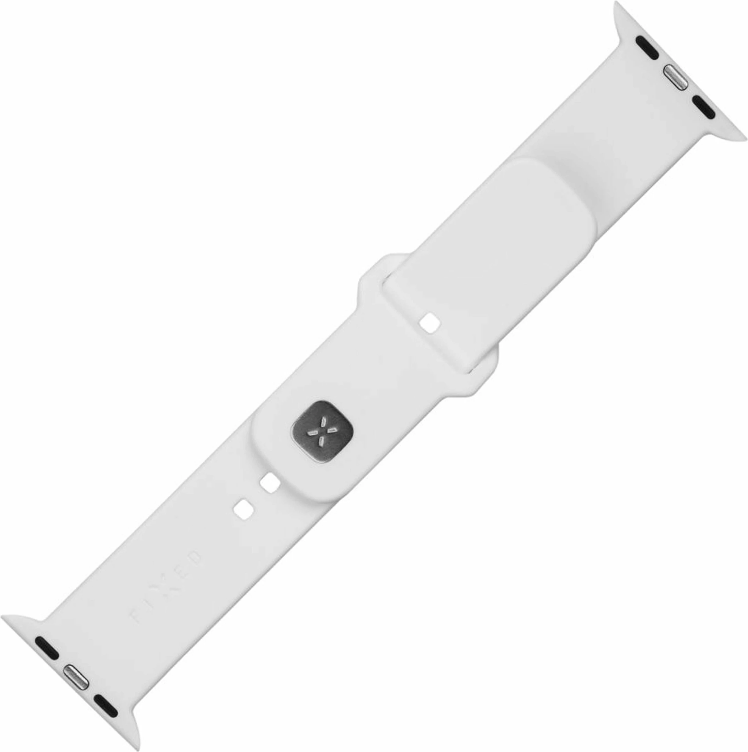 Rrip silikoni Fixed për Apple Watch 42/44/45 mm, 3 copë, i bardhë