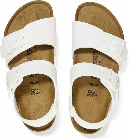 Sandale për fëmijë Birkenstock, të bardha