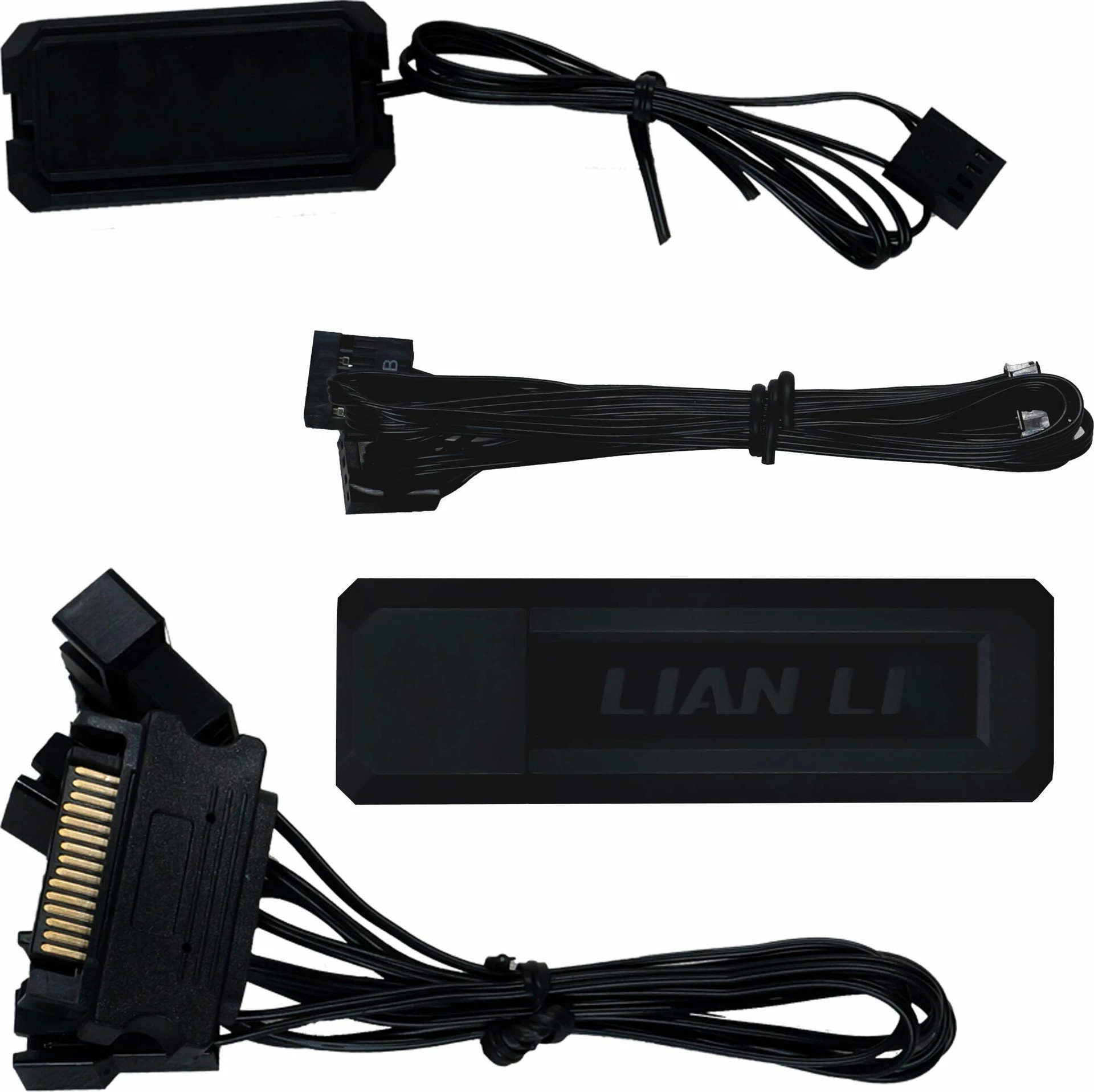 Ventilator kasë PC Lian Li UNI FAN TL Wireless 120mm ARGB PWM, i zi, set 3 copë