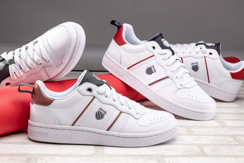 Atlete për meshkuj K-Swiss, të bardha