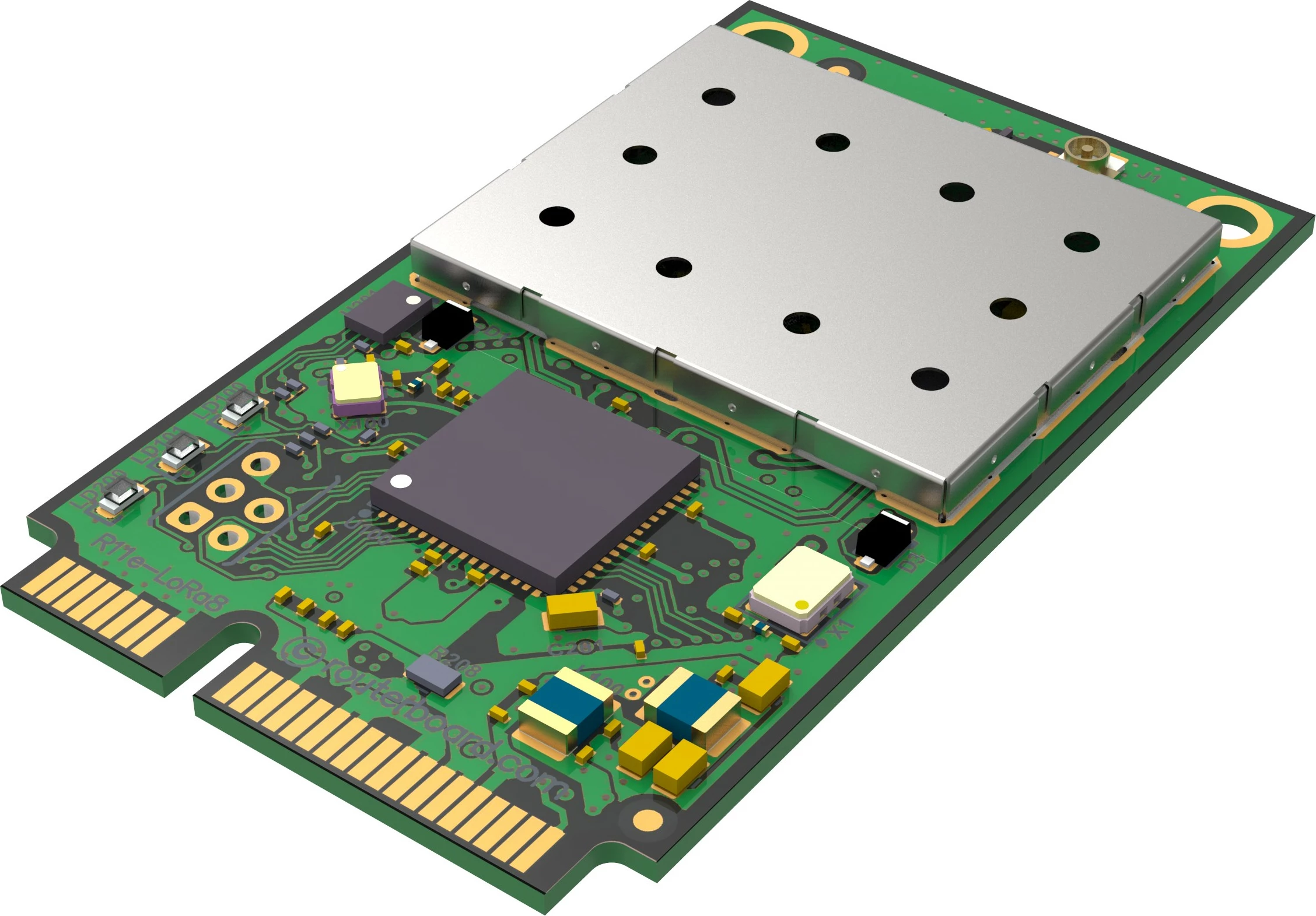 Kartë Gateway MikroTik R11e-LR8, Mini PCI Express, Gjelbër