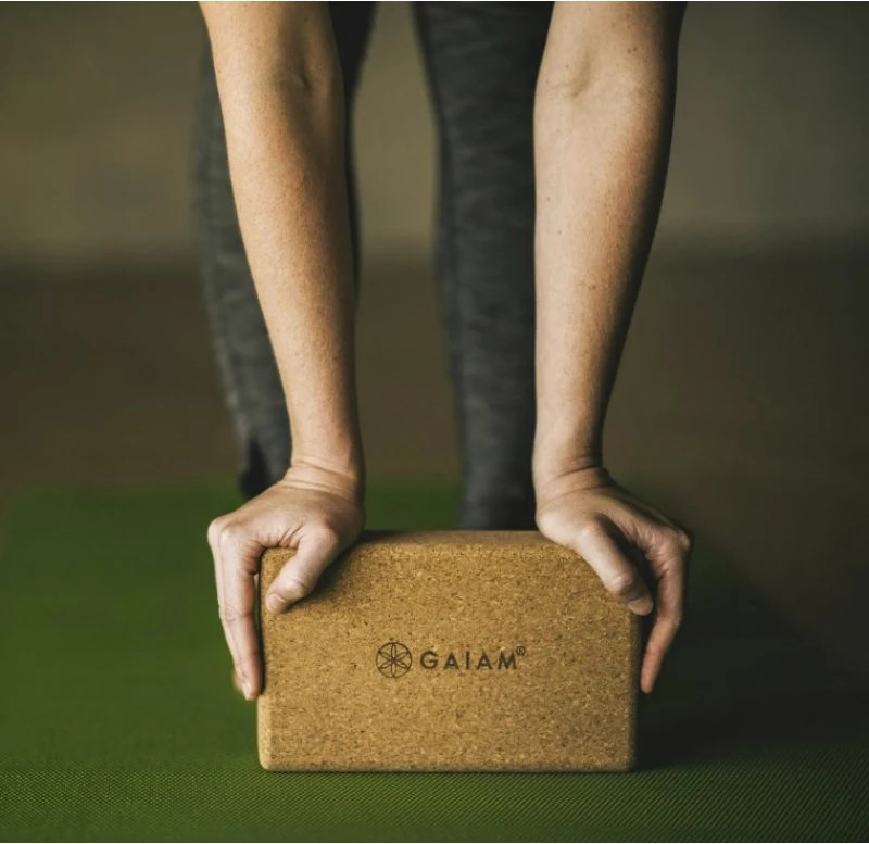 Kub yoga GAIAM, për meshkuj dhe femra, kafe