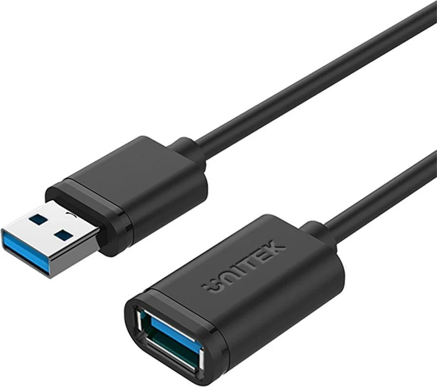 Kabllo USB UNITEK Y-C457GBK, USB 3.2 Gen 1, 1 m, e zezë