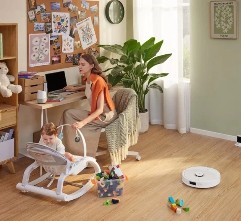 Robot pastrues Roborock Q8 Max, i bardhë