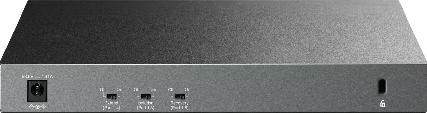 Switch TP-Link LiteWave LS1210GP, 10-Port Gigabit, PoE+, i zi