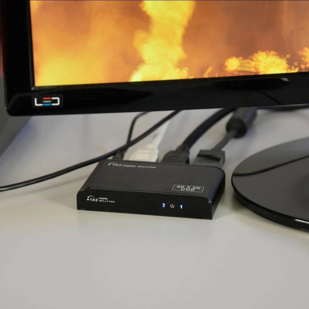 Ndasi HDMI Techly IDATA HDMI2-4K2, 2x HDMI