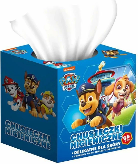 Shami higjienike Paw Patrol kuti kub 56 copë