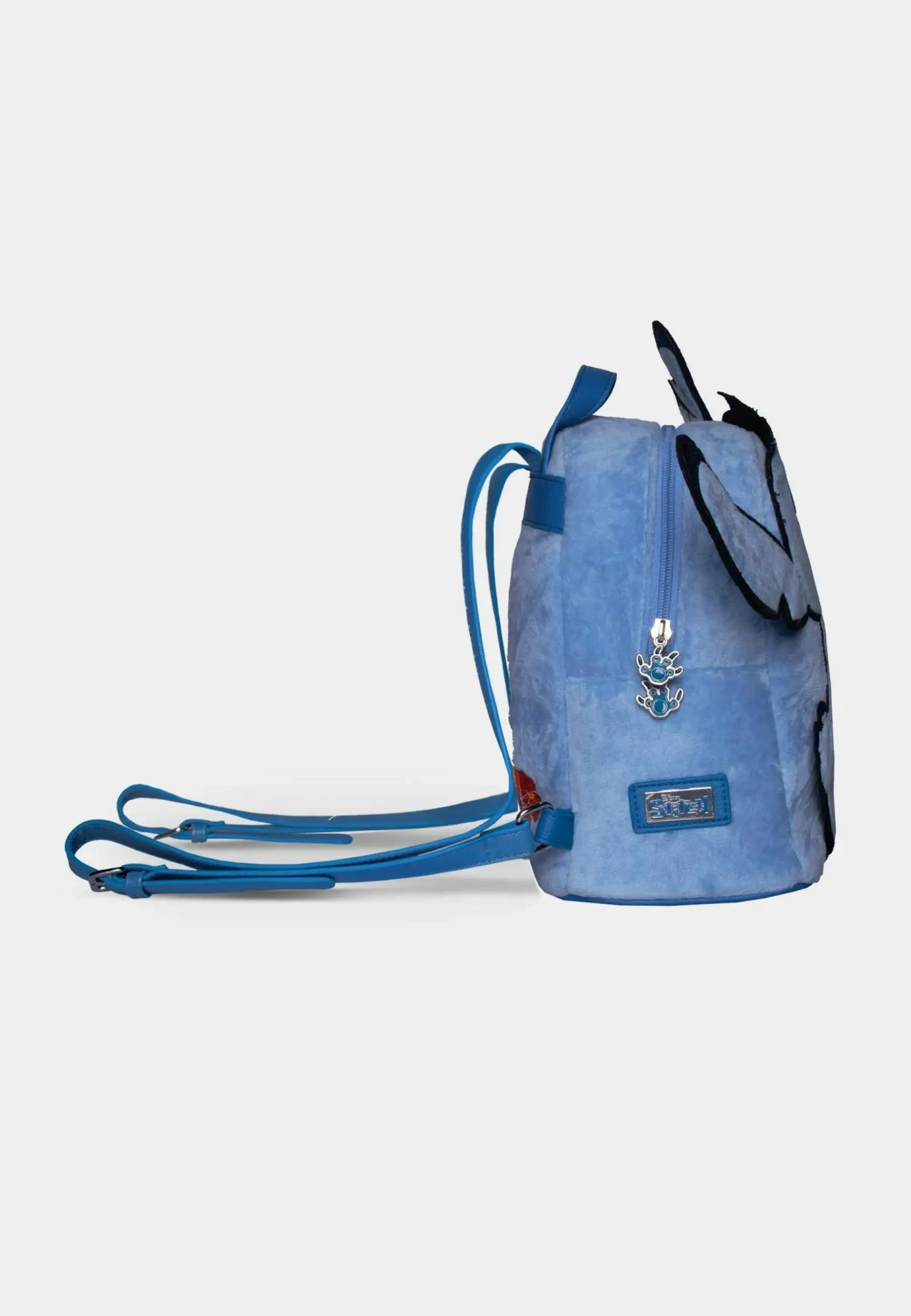 Çantë shpine mini Difuzed Lilo & Stitch Stitch Back, e qëndisur, plush, blu