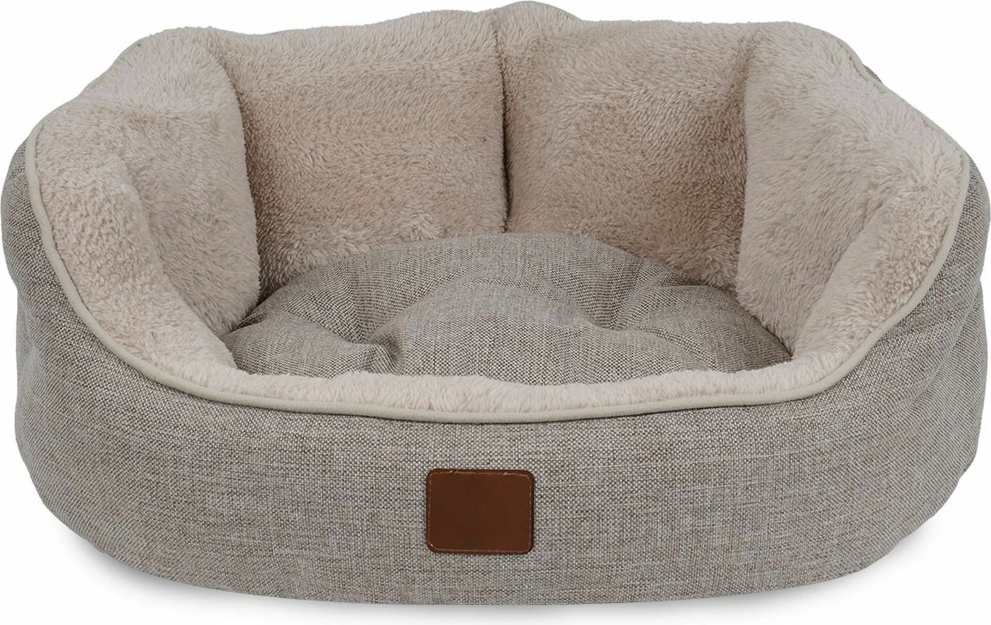 Shtrat për kafshë Coco L, bezhë