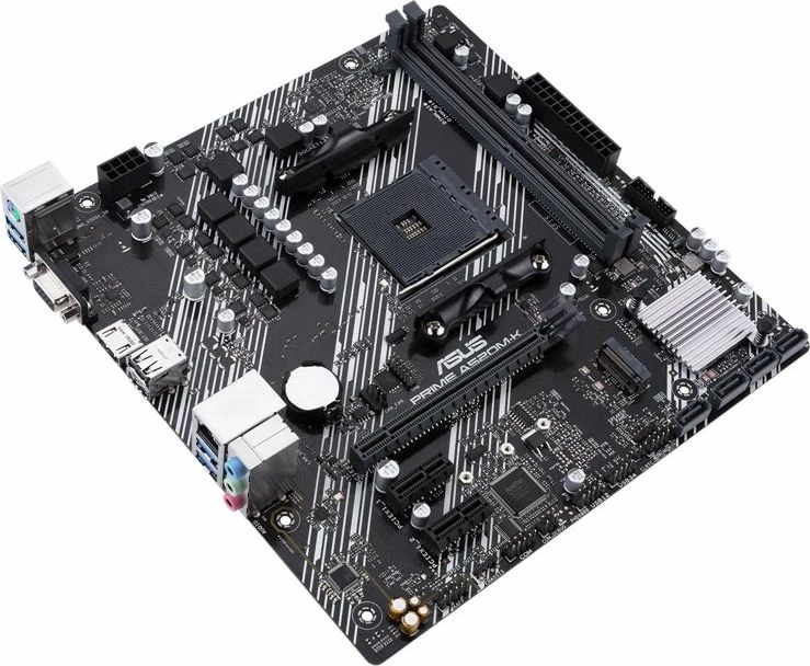 Pllakë amë Asus PRIME A520M-K, 2x RAM DDR4 deri 64GB, M.2, 4x SATA 3