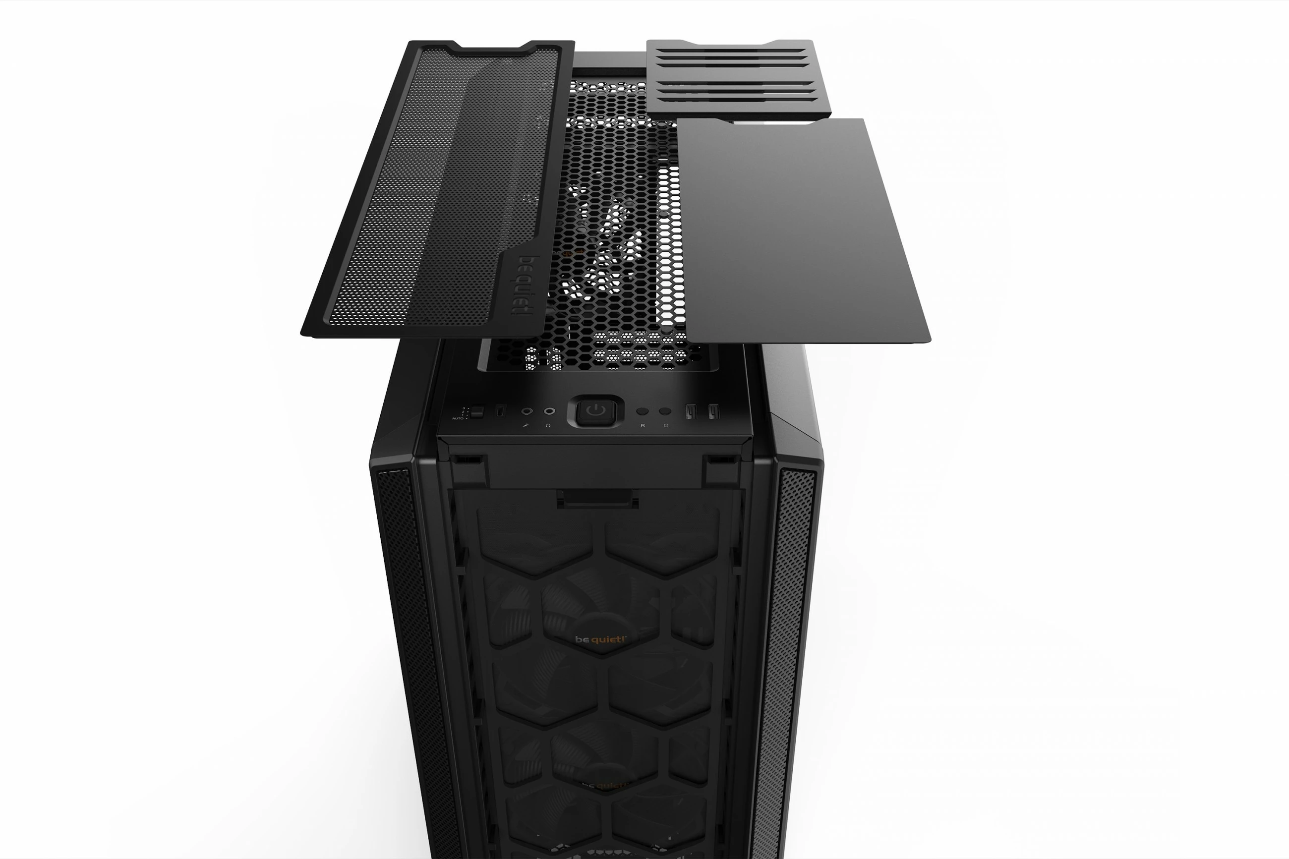 Kasë be quiet! Silent Base 802 Window Black, Midi Tower, PC, ATX, EATX, micro ATX, Mini-ITX, ABS, Çelik, 18.5 cm