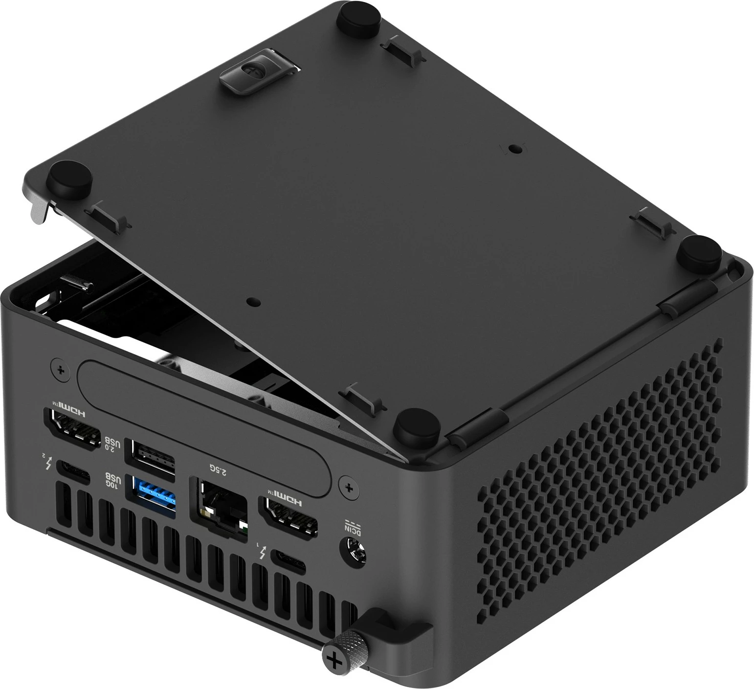 Kompjuter mini ASUS NUC GEN15 Pro Cyber Canyon U7, Intel Core Ultra 7, Intel Arc 140T, 96GB RAM max, i zi