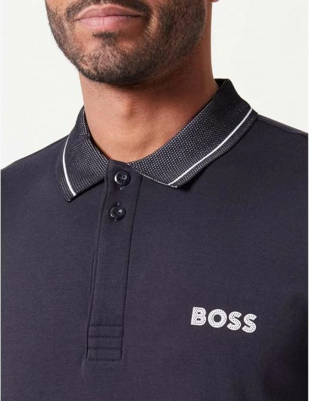 Maicë polo Boss për meshkuj, blu
