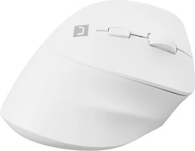 Maus NATEC Crake 2, wireless, Bluetooth + RF, 2400 DPI, i bardhë