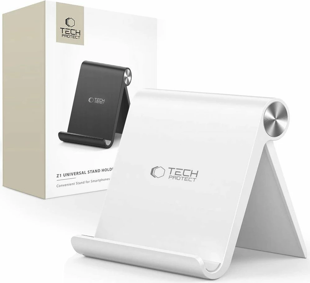 Mbajtës universal për celular/tablet Tech-Protect Z1, i bardhë