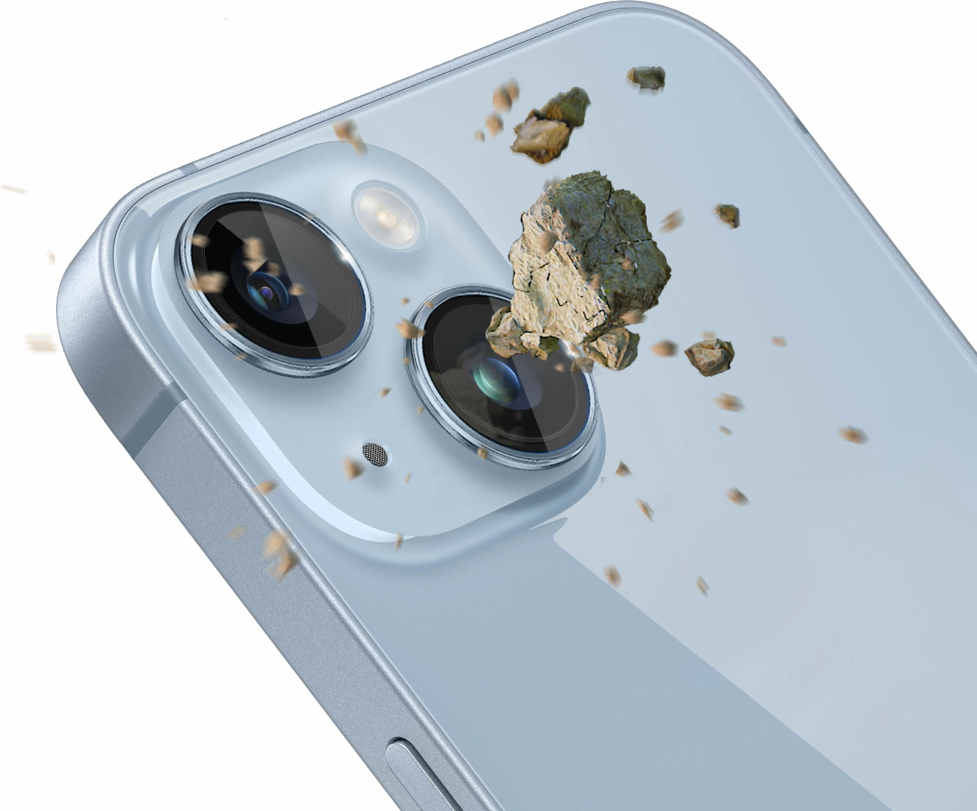 Mbrojtës xhami për kamerë 3mk Protection Lens Protection Pro për iPhone 14, Blu