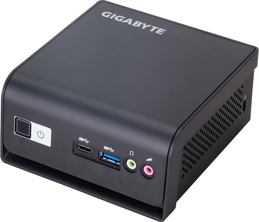 Kasë Gigabyte Brix GB-BMCE-5105 mini-PC barebone e zezë