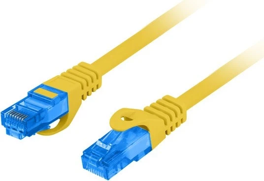 Kabull LANBERG PATCHCORD S/FTP CAT.6A 3M i verdhë