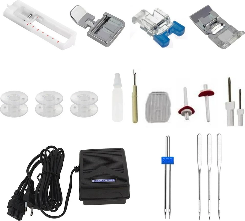 Makine qepëse Łucznik Karina 910, e bardhë