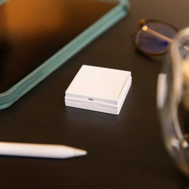 Switch Shelly Blu Wall 4 Wandtaster 4-fach, Ivory