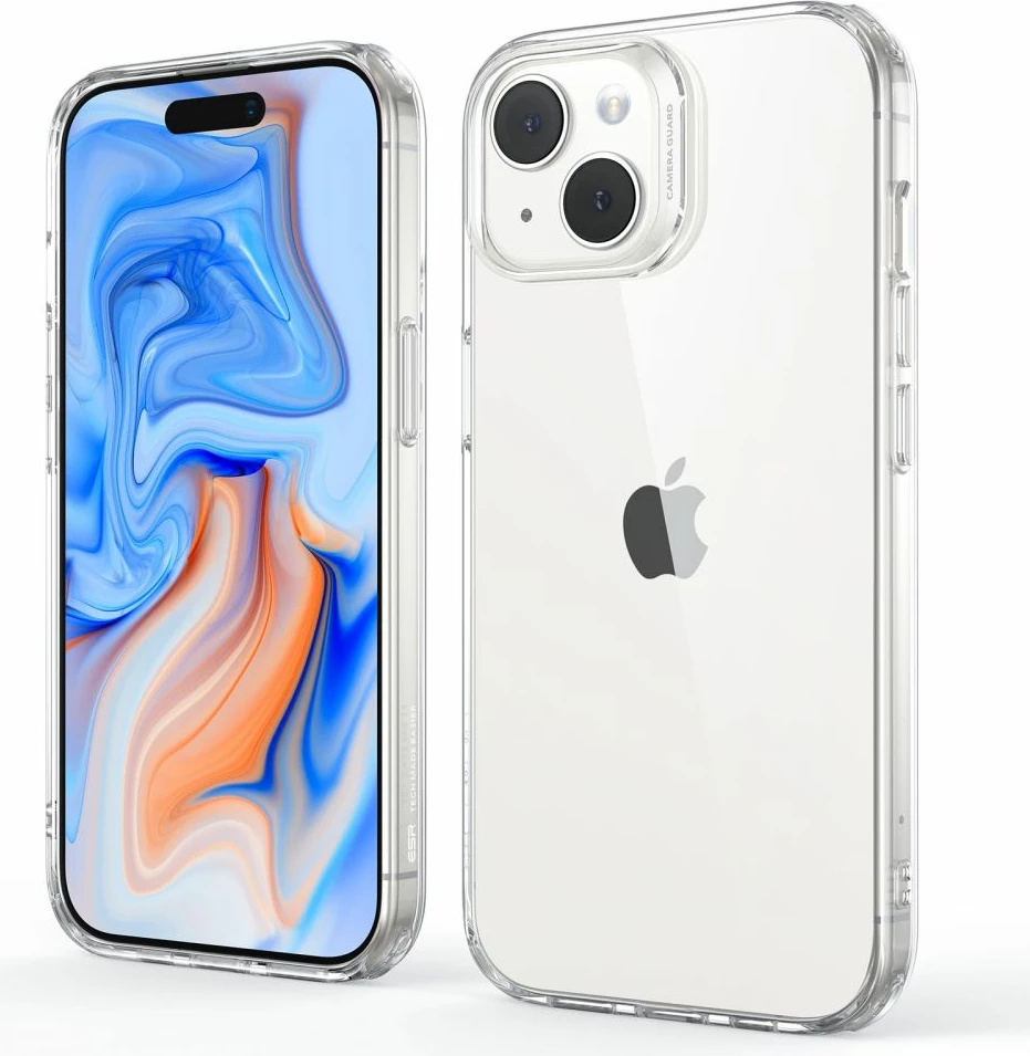 Mbështjellës ESR Project Zero për iPhone 15, Transparent